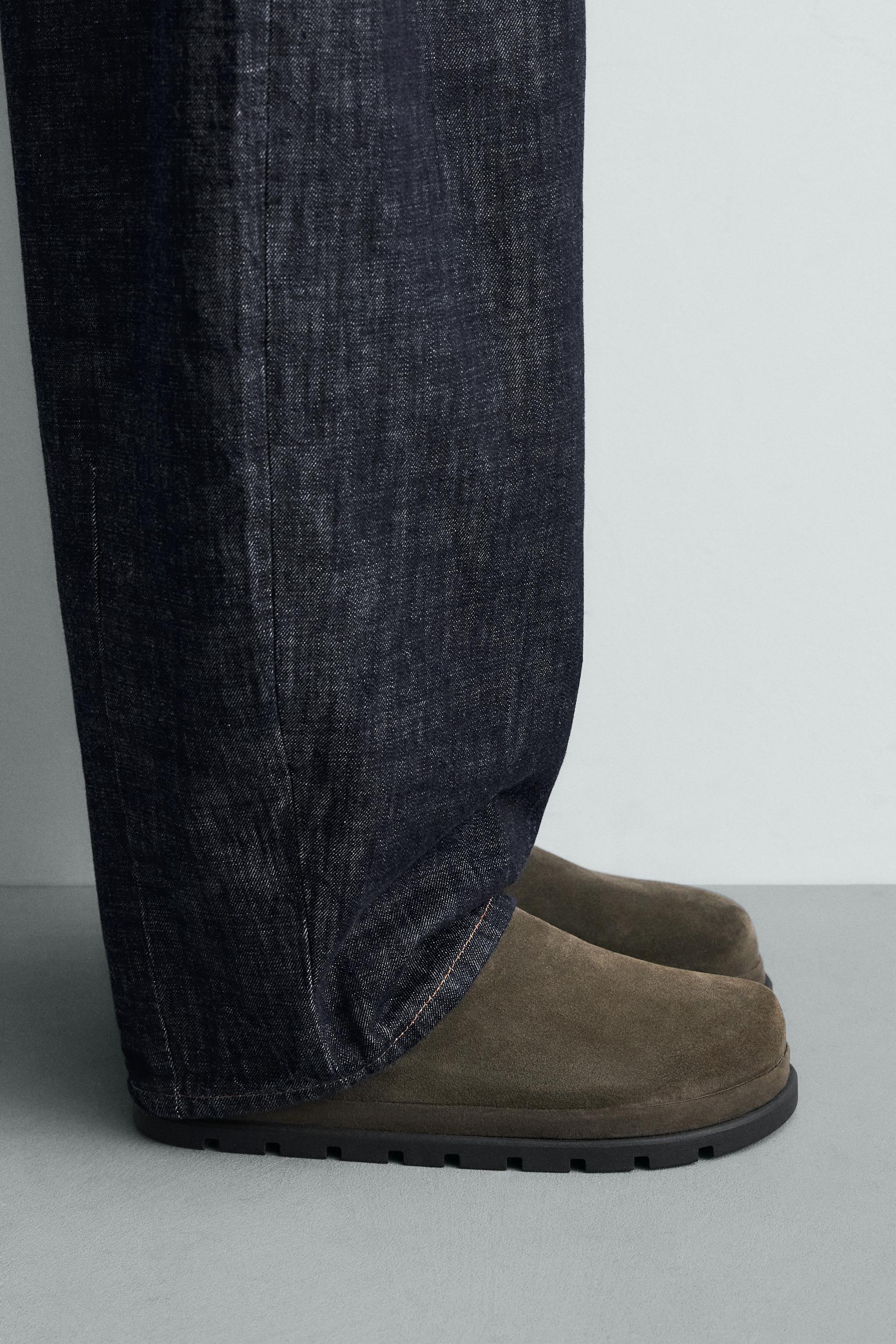 CHUNKY LEATHER CLOGS